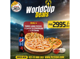 Pizza 363 World Cup Deal 4 For Rs.2995/-image-1524